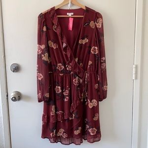 LARGE FLORAL DRESS